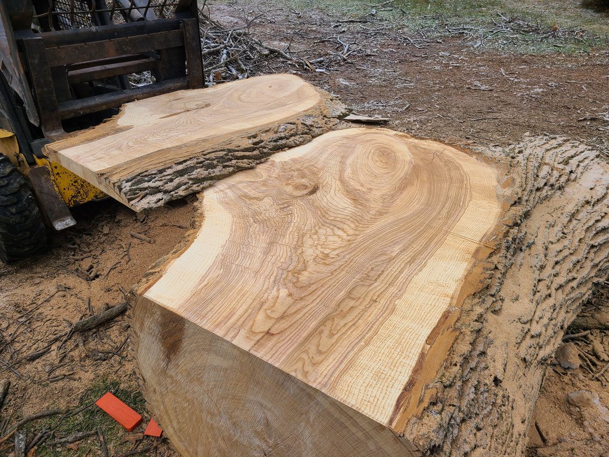 Ash Slab 70"x39"-50"x3"