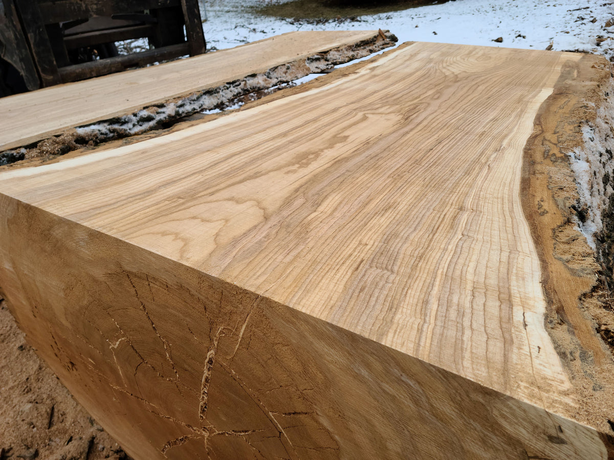 Ash Slab 103"x32"-50"x2.5"