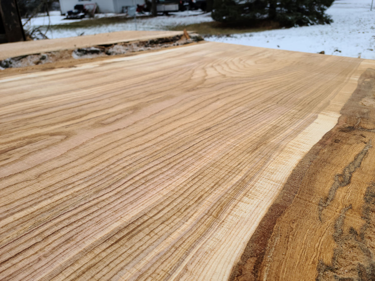 Ash Slab 103"x32"-50"x2.5"