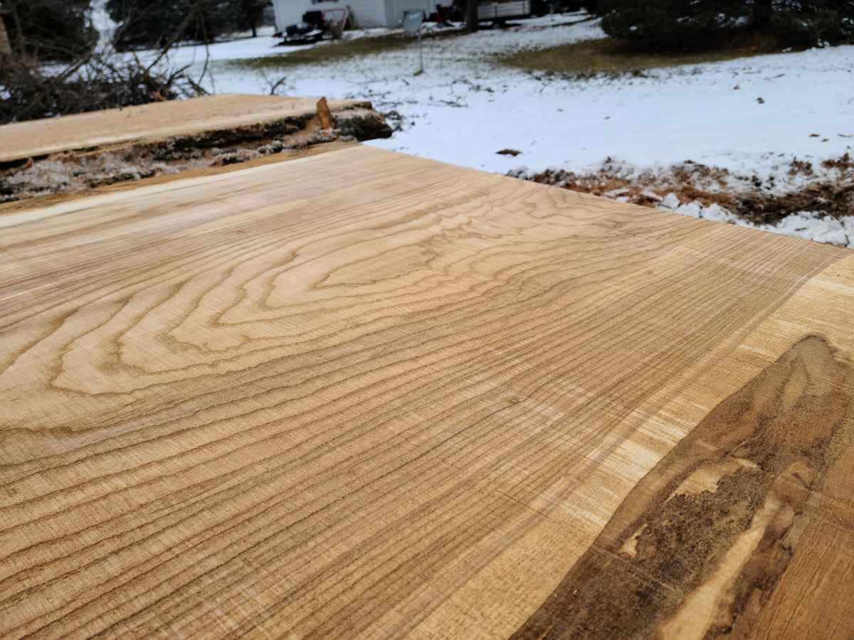 Ash Slab 103"x32"-50"x2.5"