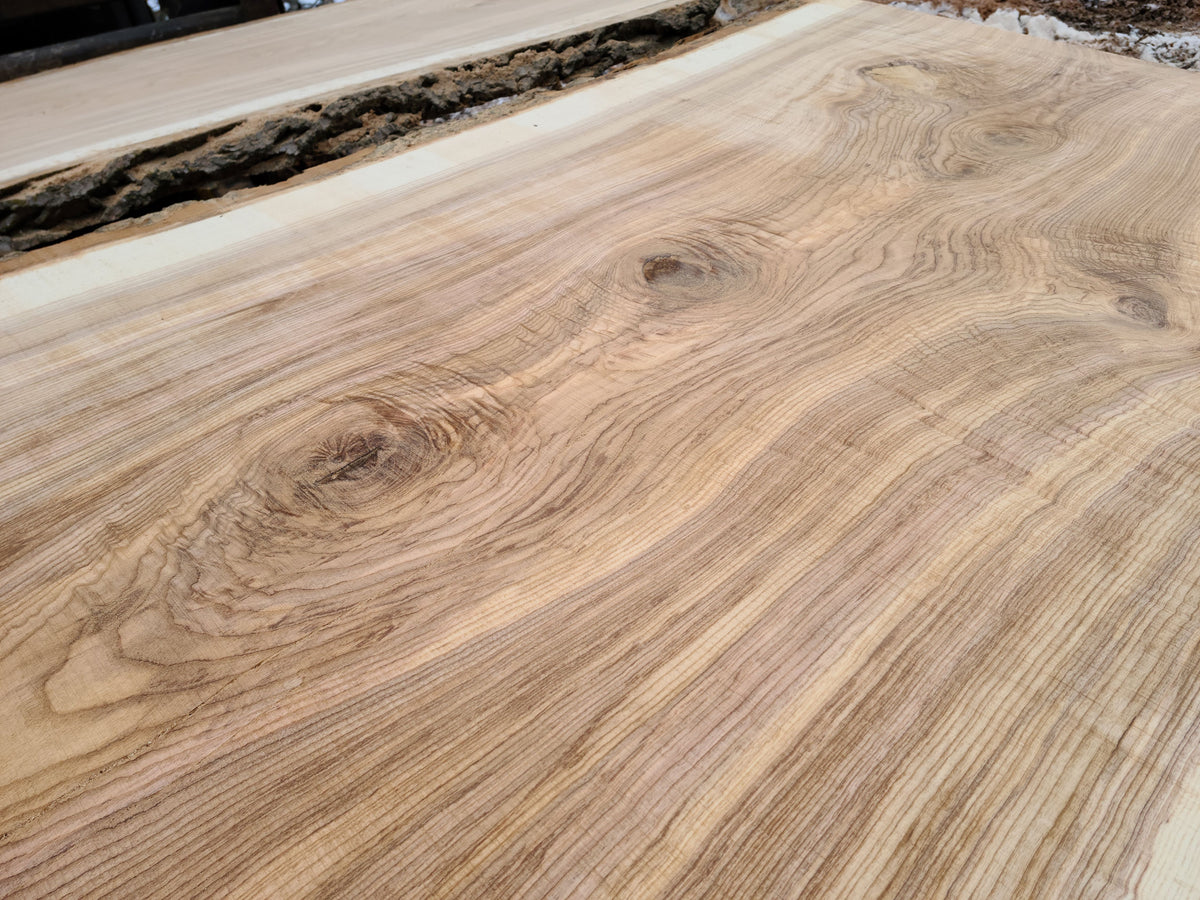 Ash Slab 103"x49"-58"x3"