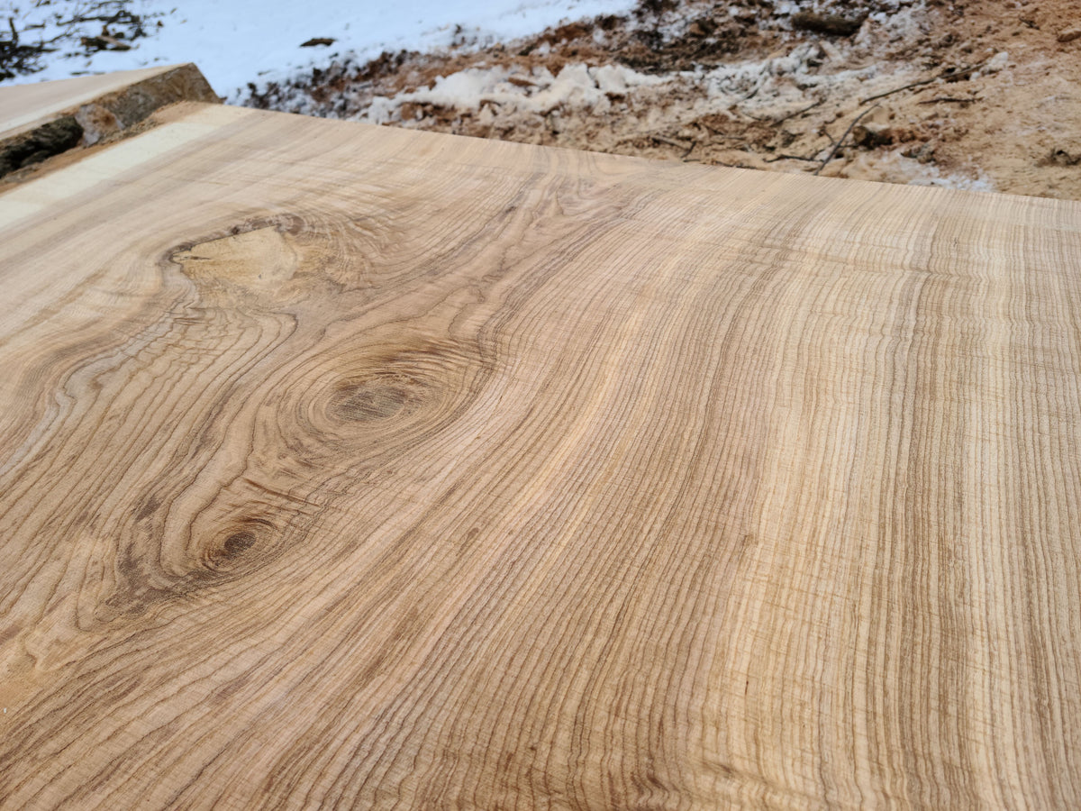 Ash Slab 103"x49"-58"x3"