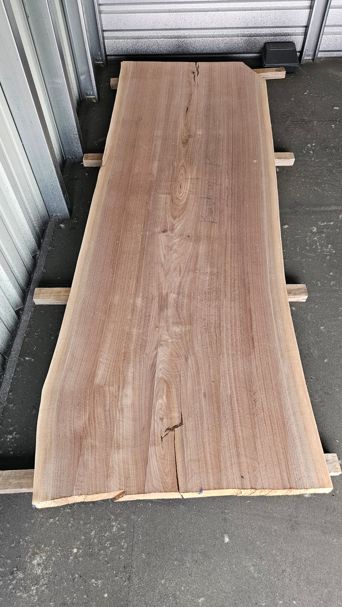 Black Walnut Live Edge Slab 96"x32"x2 1/8"