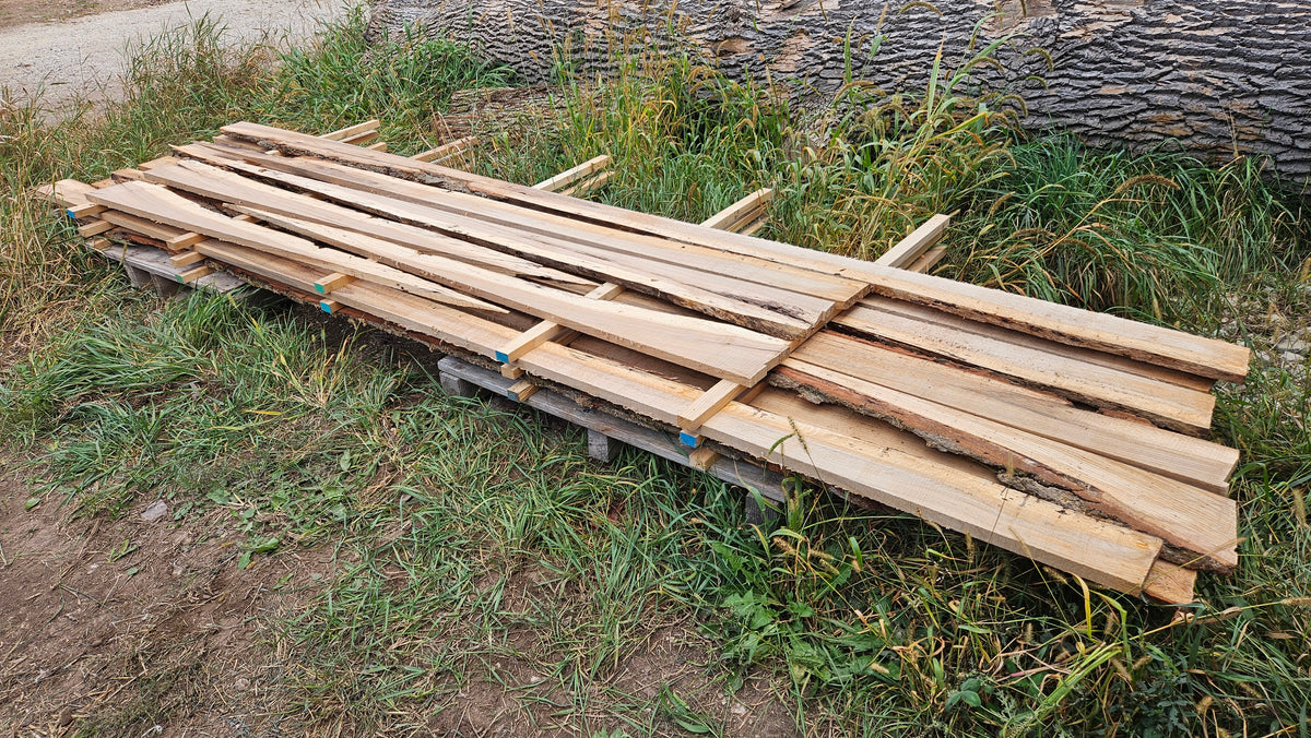 Live Edge Buggy Quartersawn White Oak Trim