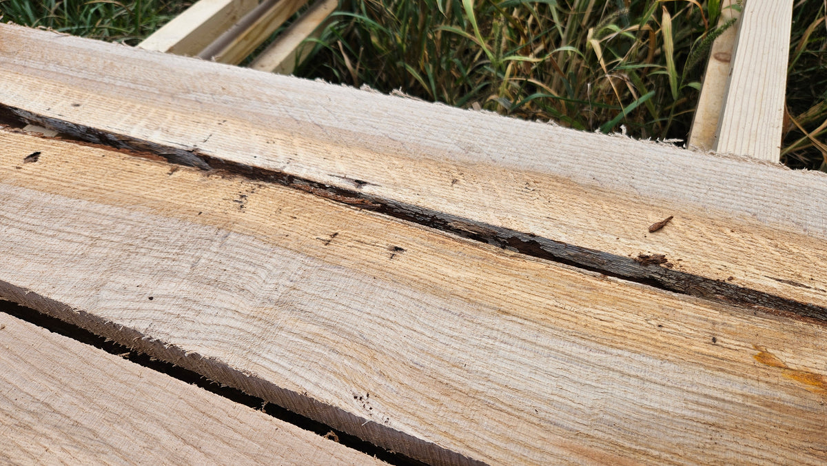 Live Edge Buggy Quartersawn White Oak Trim
