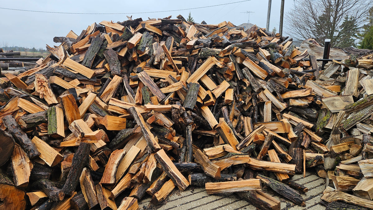 Hard Maple Firewood - Split